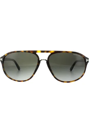 Tom Ford Zonnebril 0447 Jacob 52b Donker Havana Smoke Grijs Verloop