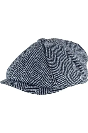 Sock Snob Heren fleece gevoerde wollen Bakerboy Cap - GL606