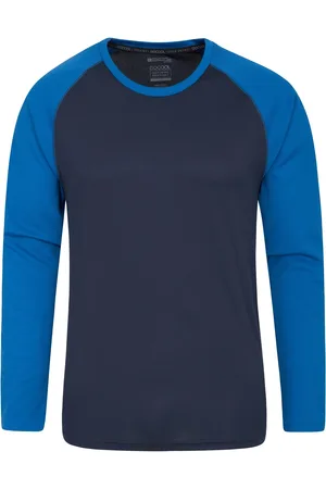 Mountain Warehouse Endurance T-shirt met lange mouwen voor heren (Kobalt)