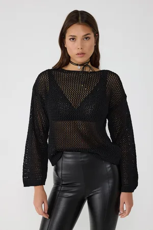 No Matter What Apparel Zachte Gebreide Trui met Textuur
