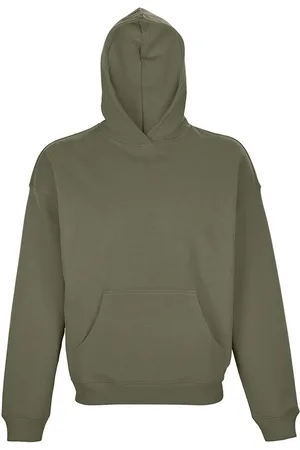 Sols Unisex Adult Connor Organic Oversized Hoodie (Khaki)