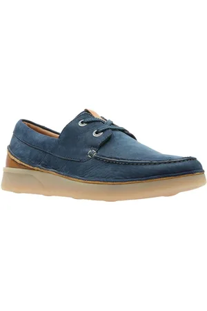 Clarks Oakland Sun Herenschoenen Navy