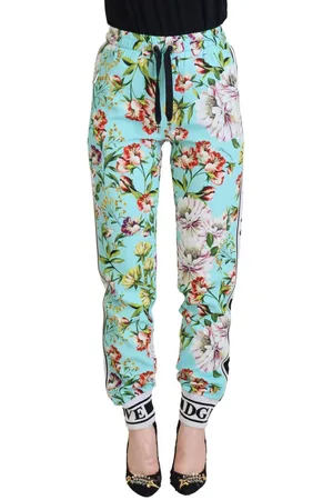 Dolce & Gabbana Prachtige Gebloemde Joggingbroek