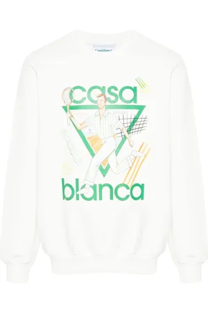 Casablanca Le Jeu bedrukt katoenen sweatshirt in