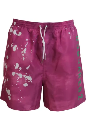 Dsquared2 Logo Tie Dye Beachwear Shorts