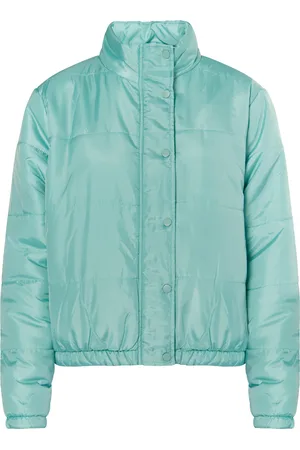 myMo Licht gewatteerd blousonjack Dames Lagune Munt