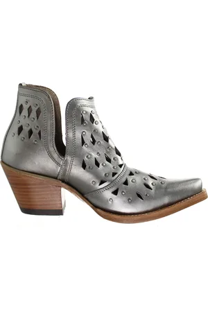 Ariat Dixon Studded Dames Zilveren Laarzen