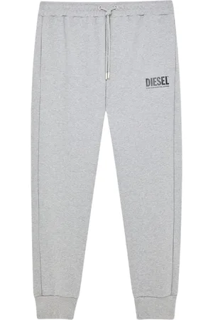 Diesel Kleine logo grijze joggingbroek