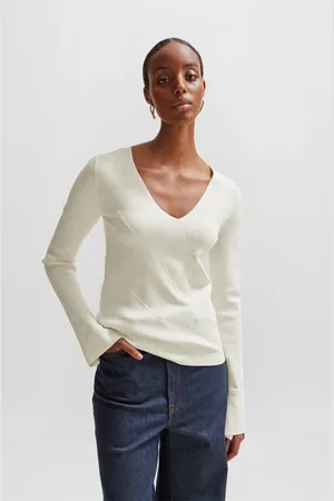 HUGO BOSS Gebreide Fritzie trui voor dames in