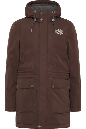 MO Winter parka mi Heren donkerbruin