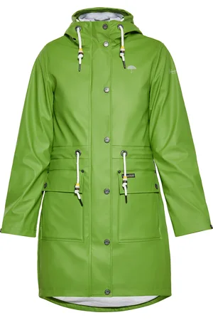 Schmuddelwedda Mackintosh Dames lichtgroen