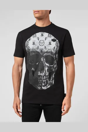 Philipp Plein T-Shirt Ronde Hals Skull