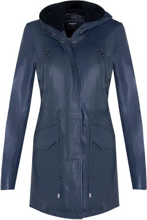 Infinity Dames halflange parka-jas met capuchon-Oakengates