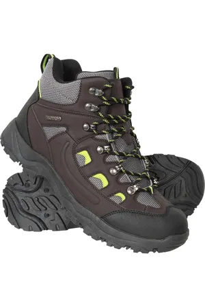 Mountain Warehouse Heren Adventurer Waterdichte Wandelschoenen (Kalk)
