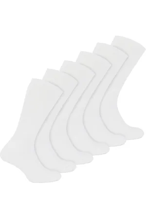Sock Snob 6 Paar Multipack Jongens Bamboe Sport Sokken | Crew Kinderen Sokken