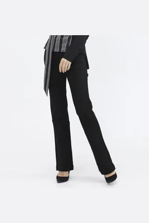Smart & Joy Rechte broek in dikke trui