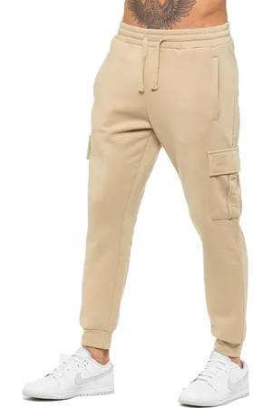 Enzo | Cargo-joggingbroek voor heren - Stone