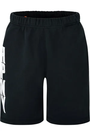 Heron Preston Heren Regular-Fit HPNY Sweat Shorts in Zwart-Wit