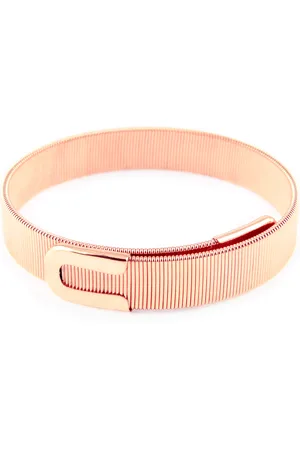 Luxenter Armband, onika in metaallegering met 18K roségoud vergulde afwerking