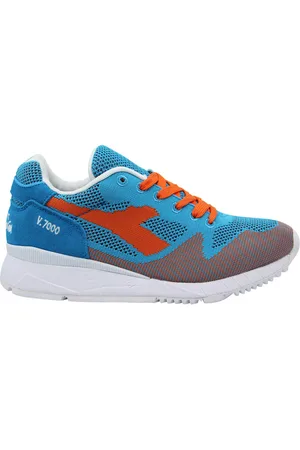 Diadora V7000 Weave Heren Blauw Sportschoenen