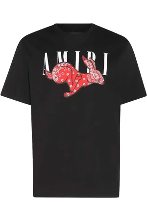 AMIRI CNY Bandana Konijn print T-shirt in