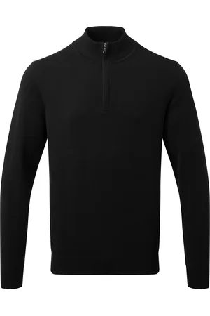 Asquith Heren Katoenen Blend Sweatshirt met ritssluiting