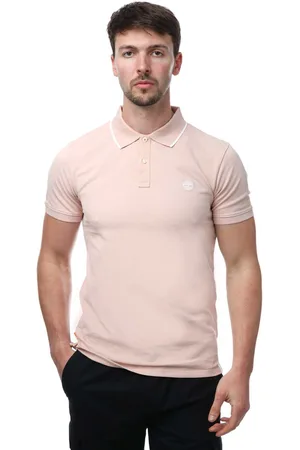 Timberland Heren Millers River Poloshirt in Roze