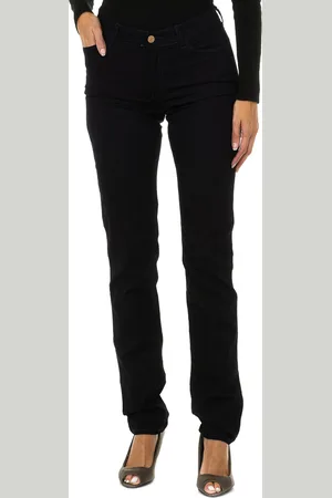Emporio Armani Lange broek van stretchstof 6Y5J18-5DXIZ vrouw