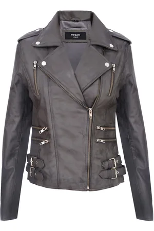Infinity Dames leren Brando bikerjack-Loddon