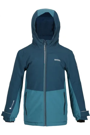 Regatta Kinder/Kinder Highton III gewatteerde jas (Reflecterend meer/ libelle)