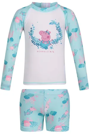 Regatta Peppa Pig zwempak met lange mouwen voor baby