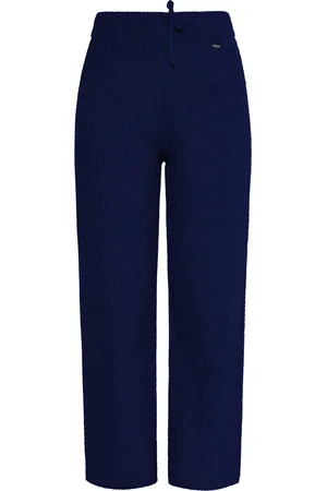 Dreimaster Gebreide broek Dames marine