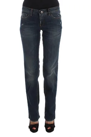 Costume National Bootcut Jeans Van Katoenmix