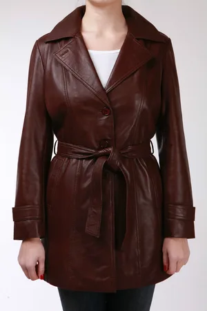 Infinity Dames 3/4 lengte strikriem trenchcoat-Oldbury