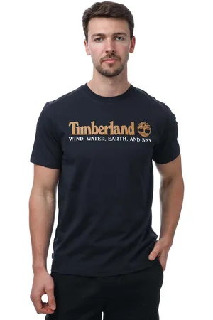Timberland Heren Front Grafisch T-shirt in