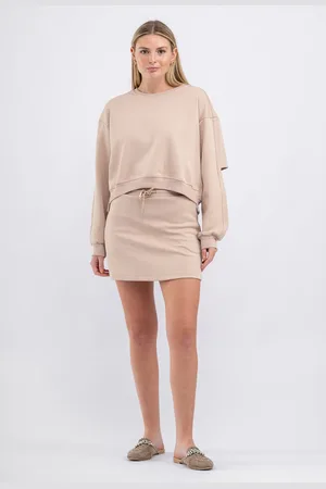 Tom Barron Dames Stijlvolle tweedelige set met rok