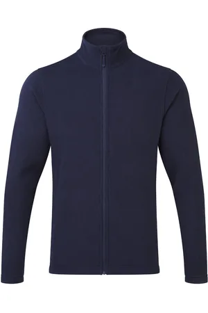 Premier Heren Recyclight Full Zip Fleecejack (Marine)