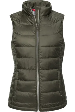 Russell Athletic Russell Vrouwen/dames Nano Gewatteerde Bodywarmer (Donkere )