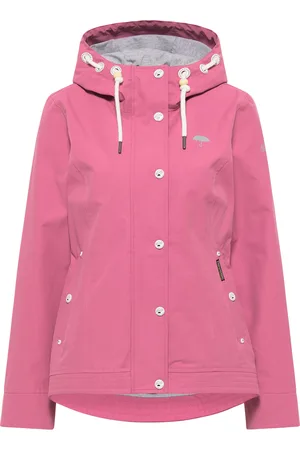 Schmuddelwedda Regenjas Dames sorbet rood