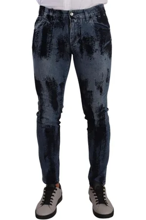 Dolce & Gabbana Prachtige Katoenen Skinny Denim Jeans