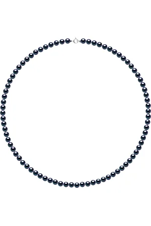 Diadema Zoetwater parel Rank Black 5-6mm Sluiting 925