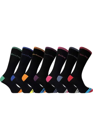 Sock Snob Set van 7 katoenen herensokken voor de dag van de week - Dagen Van De Week