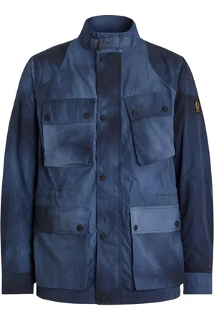 Belstaff Fieldmaster donker inkt marineblauw dun jack