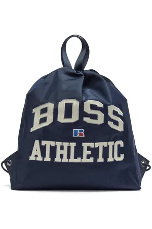 HUGO BOSS Accessoires Trekkoordrugzak in Navy