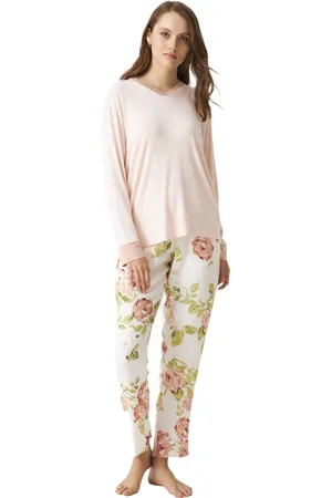 J And J Brothers Lange mouwen pyjama JJBDP0101 vrouw