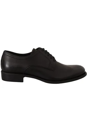 Dolce & Gabbana Prachtige Lederen Formele Derbyschoenen Met Veters