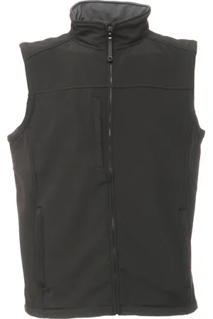 Regatta Heren Flux Softshell Bodywarmer / Mouwloos Jasje (Waterafstotend & Windbestendig) ( /Seal Grijs)