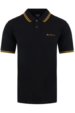 Ben Sherman Tweeling Gestipt Heren Poloshirt