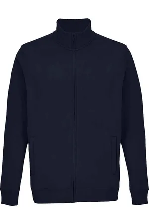 Sols Cooper Marl Full Zip Jack voor volwassenen (Franse marine)