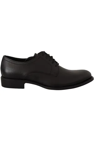 Dolce & Gabbana Prachtige Lederen Formele Schoenen Met Veters